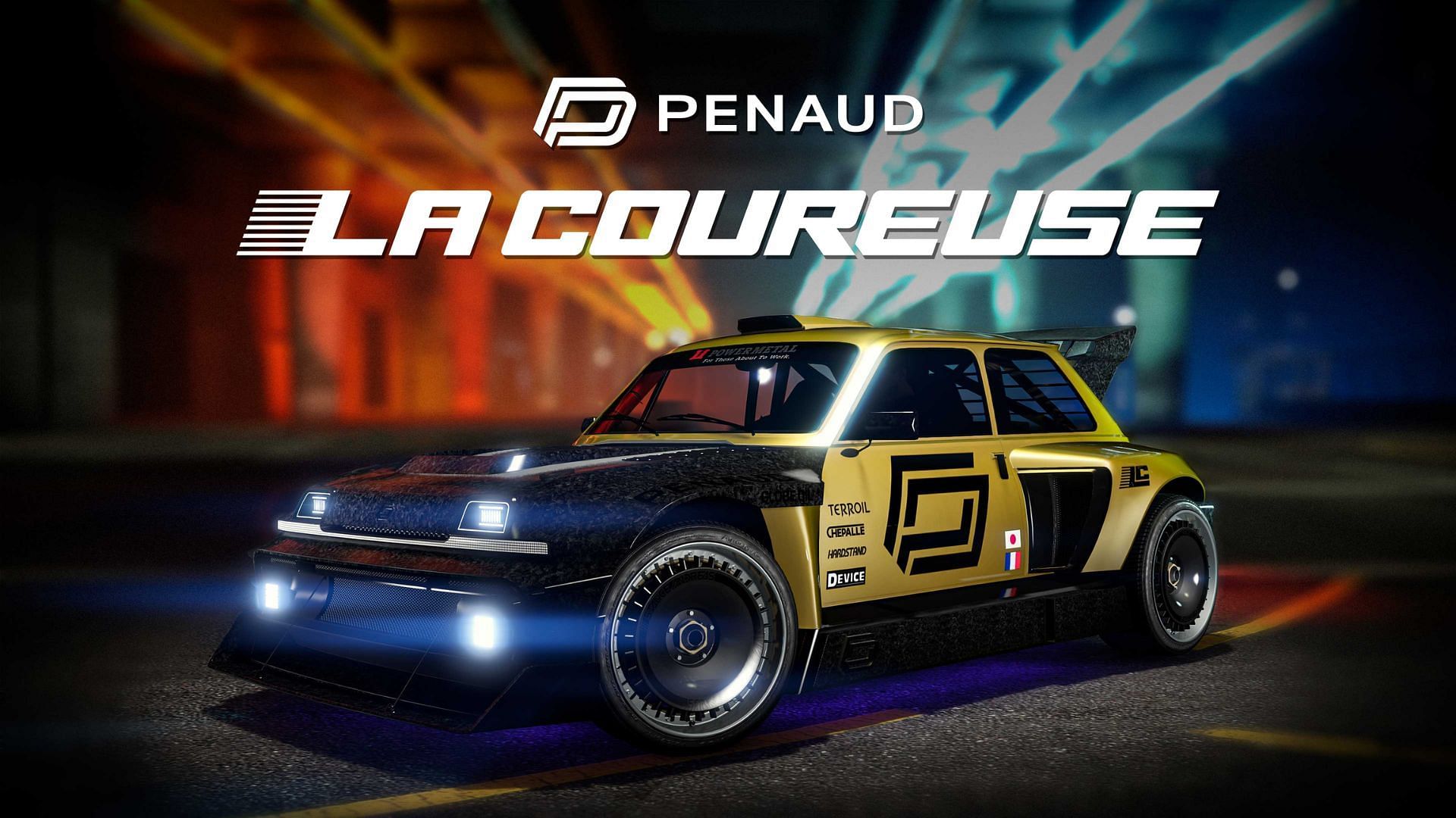 La Coureuse is one of the GTA 5 Online Imani Tech vehicles (Image via Rockstar Games)
